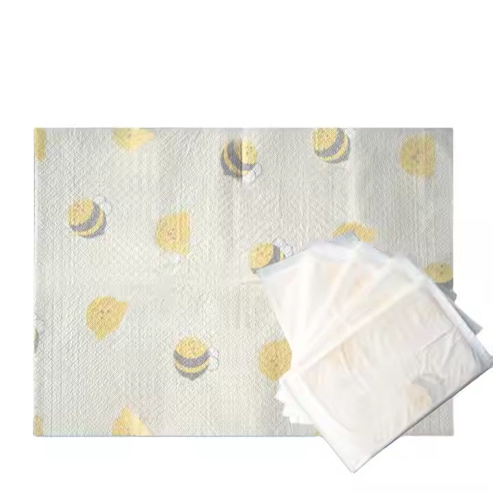 Disposable Biodegradable Urine Under Bed Pad Baby Care Mat Changing Every Absorbent Waterproof Underpad